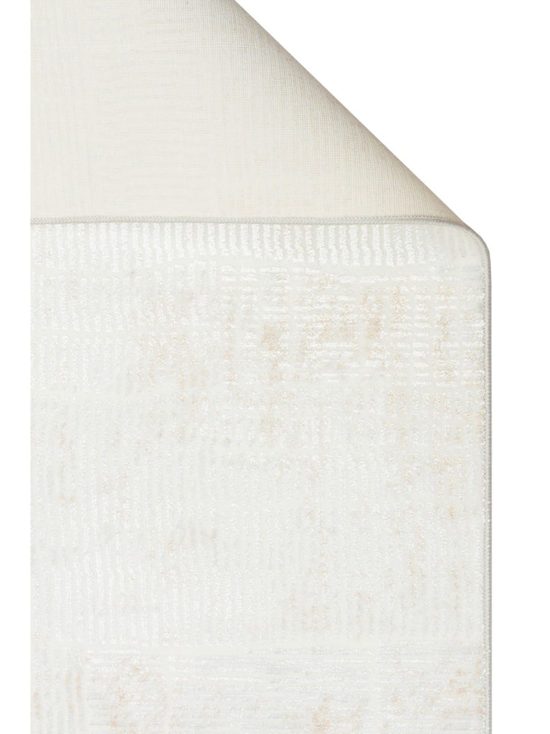Smooth Washable Non-Slip Bright Living Room Hallway Fine Woven Modern Carpet 23 CREAM XW