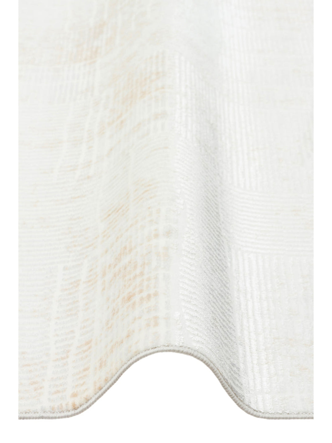 Smooth Washable Non-Slip Bright Living Room Hallway Fine Woven Modern Carpet 23 CREAM XW