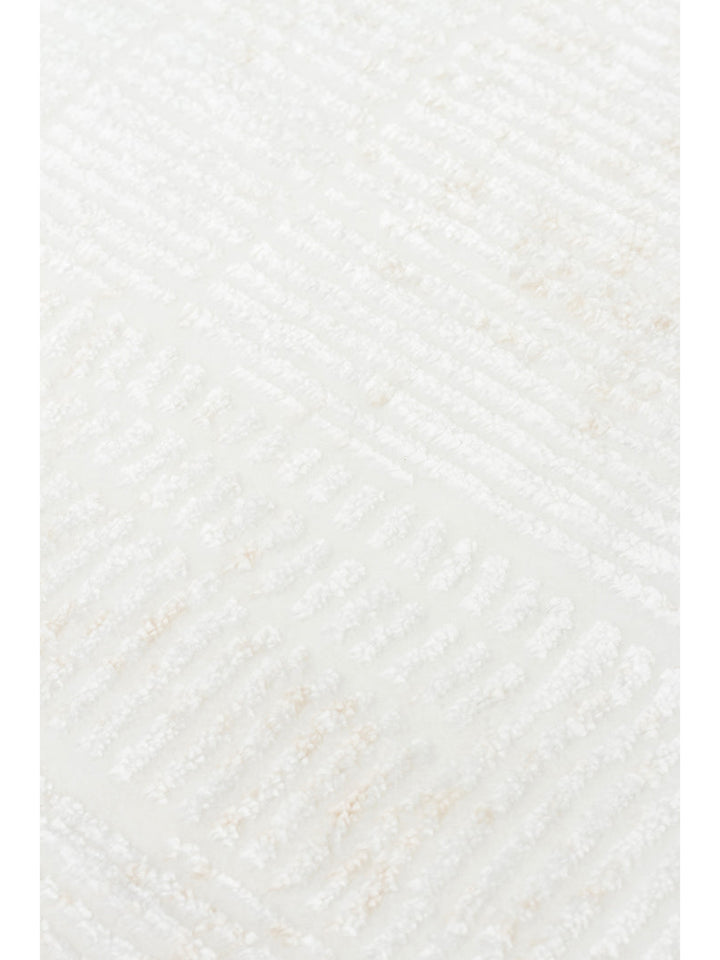 Smooth Washable Non-Slip Bright Living Room Hallway Fine Woven Modern Carpet 23 CREAM XW