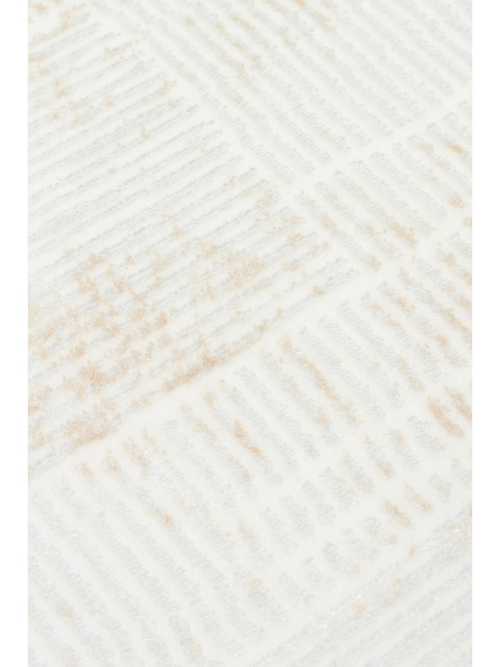 Smooth Washable Non-Slip Bright Living Room Hallway Fine Woven Modern Carpet 23 CREAM XW