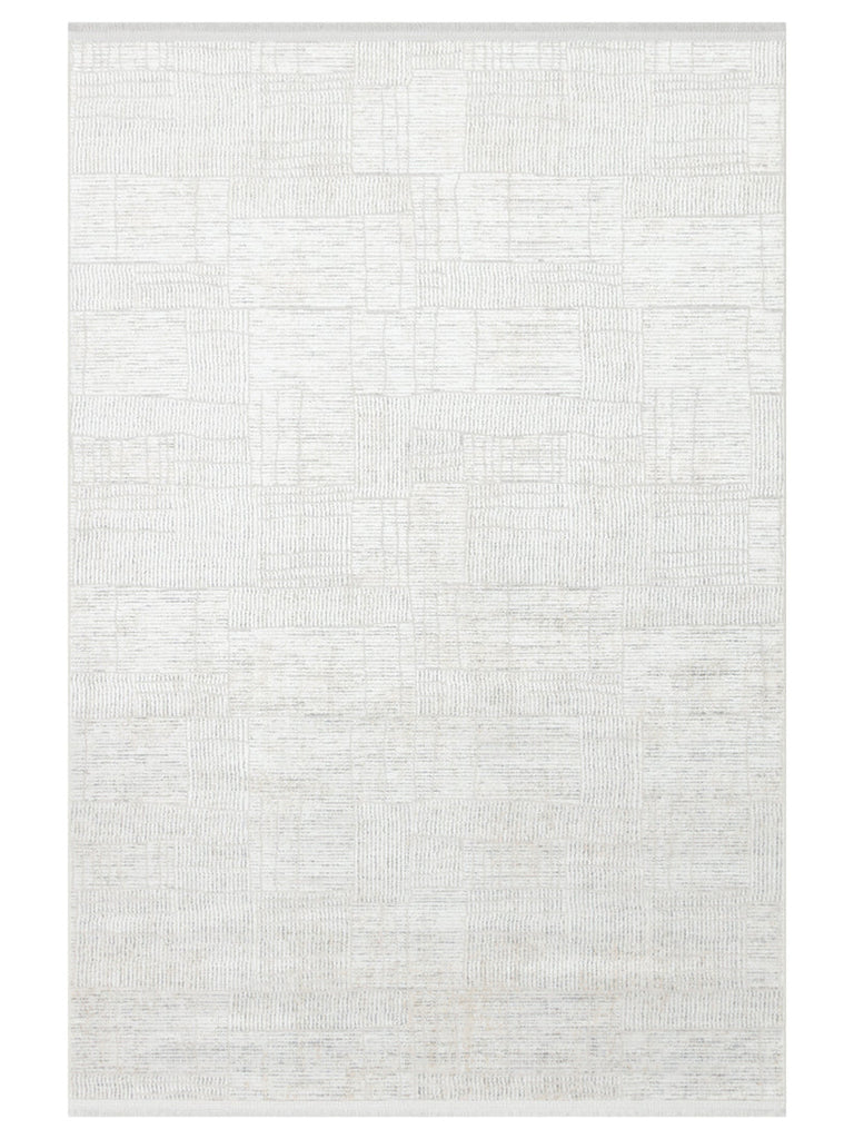 Smooth Washable Non-Slip Bright Living Room Hallway Fine Woven Modern Carpet 23 GREY XW