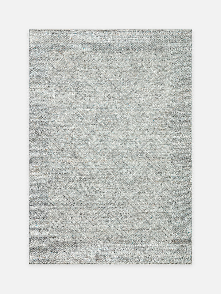 Herringbone Serisi El Dokuma Modern Etnik Salon Oturma Odası Yatak Odası Halı BLUE - Carpetdocia - kusbakisi
