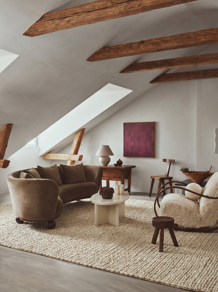 Baccarat Jüt %100 Naturel Oturma Odası Koridor Antre Mutfak Balkon El Dokuma Hasır Halı BAC WHITE - Carpetdocia