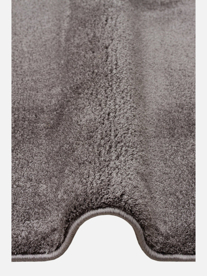 Peace Art Hav Toz Vermez Yumuşak Tuşeli Zarif Shaggy Halı 01 ANTHRACITE - Carpetdocia