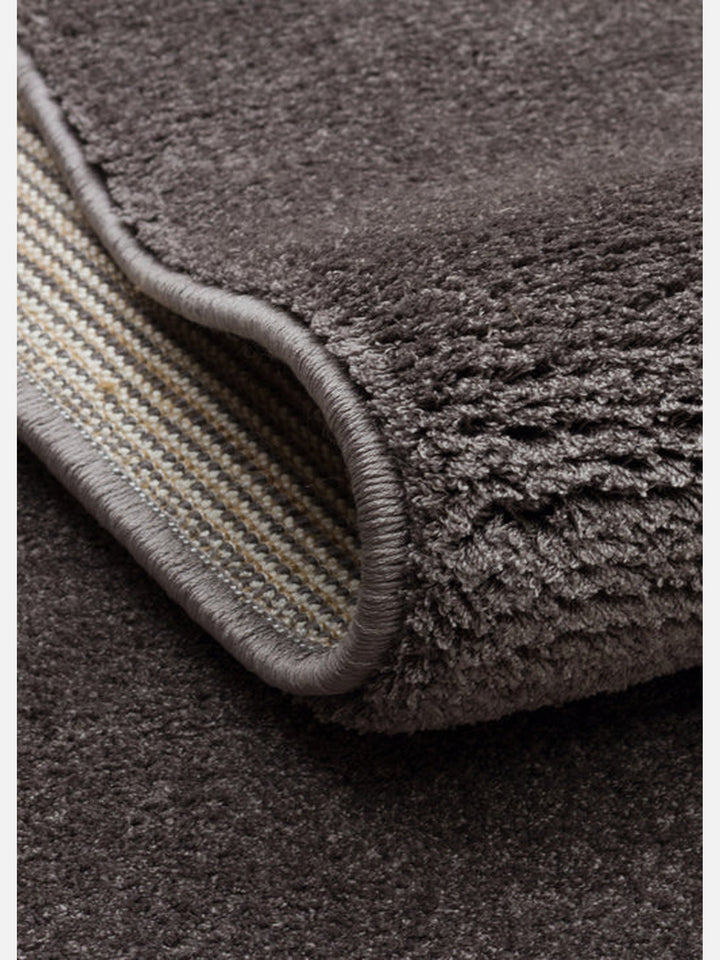 Peace Art Hav Toz Vermez Yumuşak Tuşeli Zarif Shaggy Halı 03 ANTHRACITE - Carpetdocia