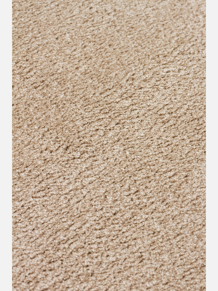 Peace Art Hav Toz Vermez Yumuşak Tuşeli Zarif Shaggy Halı 03 BEIGE - Carpetdocia