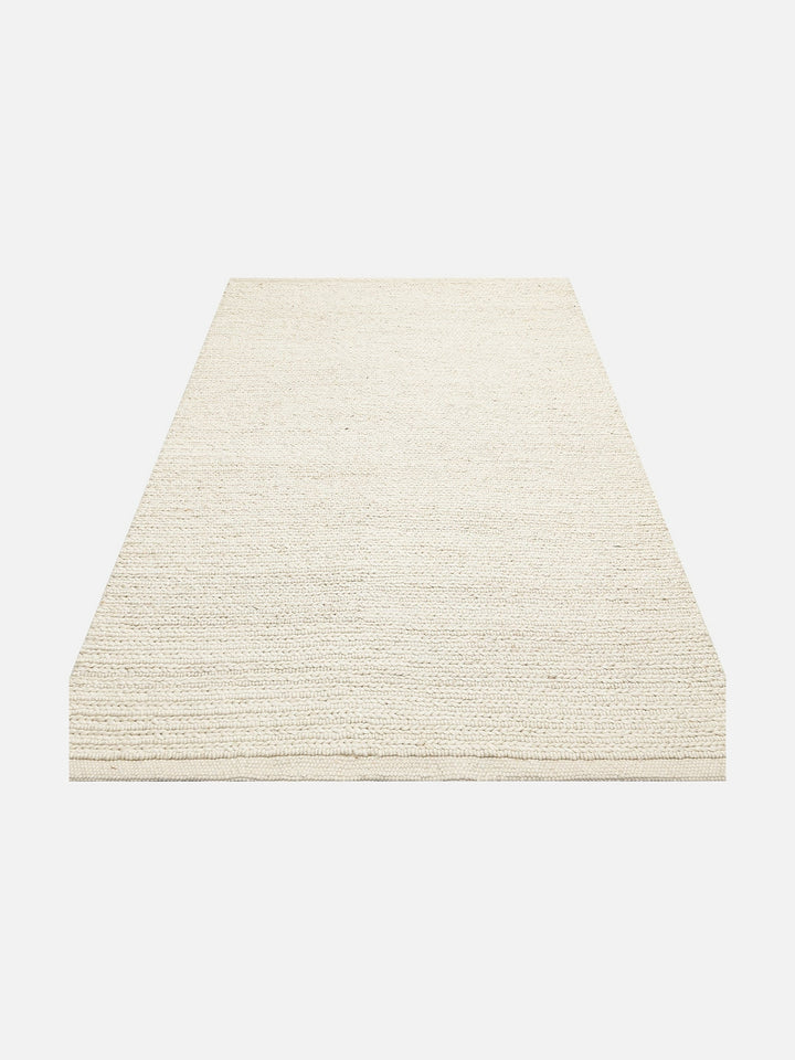Woolstar %100 Naturel Kazak Desenli Salon Oturma Odası Koridor Antre El Dokuma Örgü Halı 07 L.BEIGE - Carpetdocia