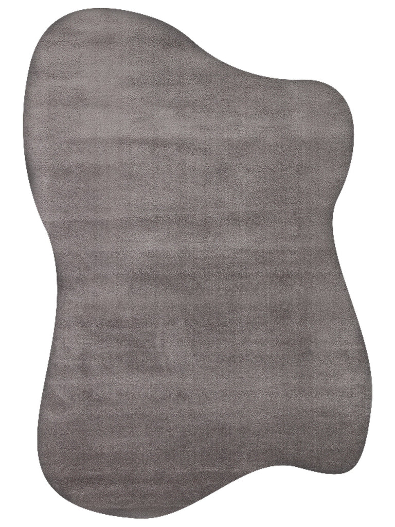 Tapis Shaggy Élégant à Toucher Doux Peace Art Hav Ne Donne Pas de Poussière 01 ANTHRACITE