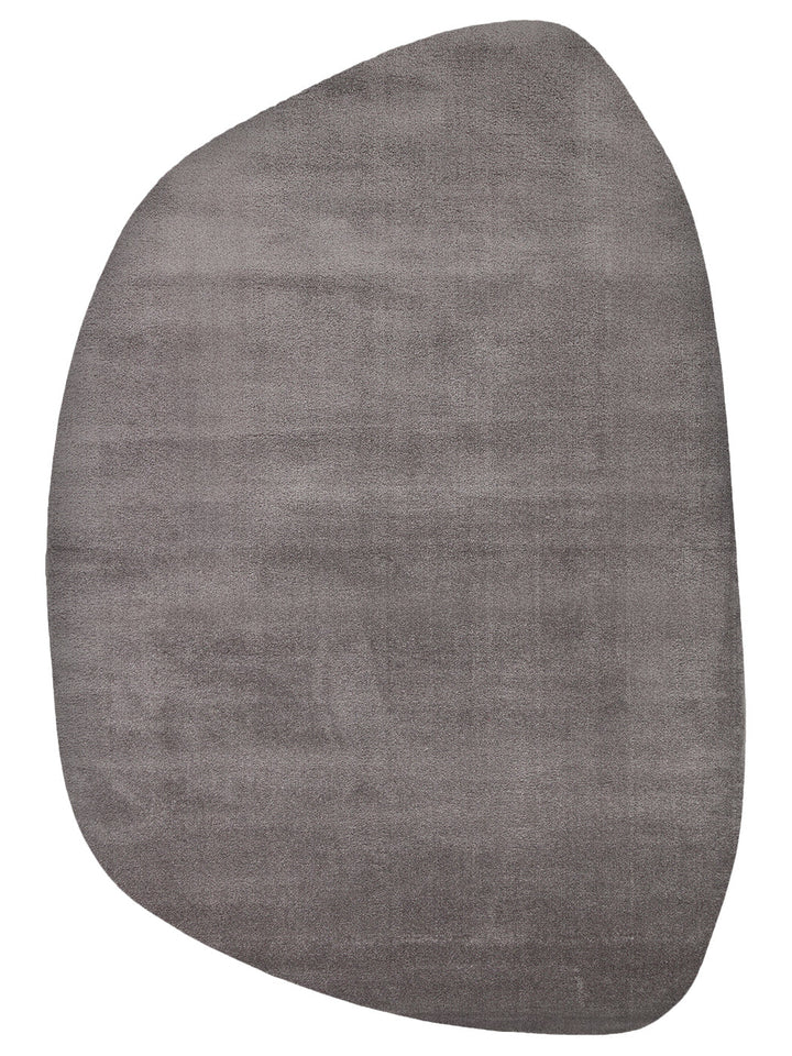 Tapis Shaggy Élégant à Toucher Doux Peace Art Hav Ne Donne Pas de Poussière 03 ANTHRACITE