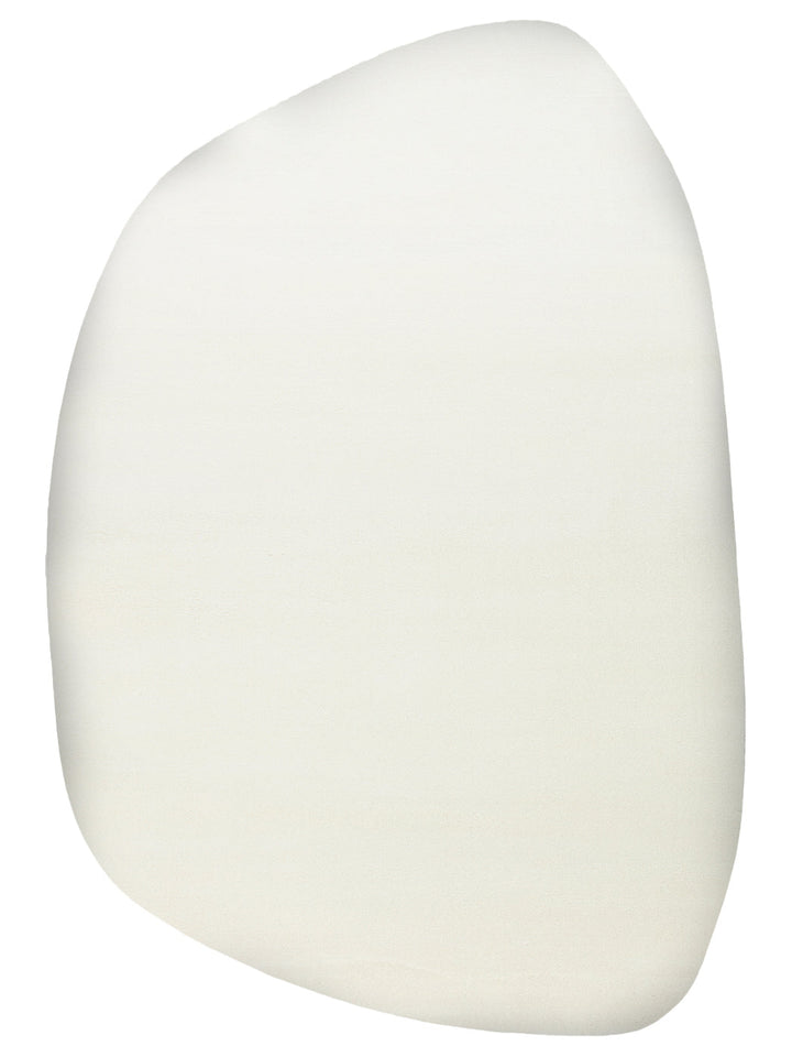 Tapis Shaggy Élégant à Toucher Doux Peace Art Hav Ne Donne Pas de Poussière 03 BLANC