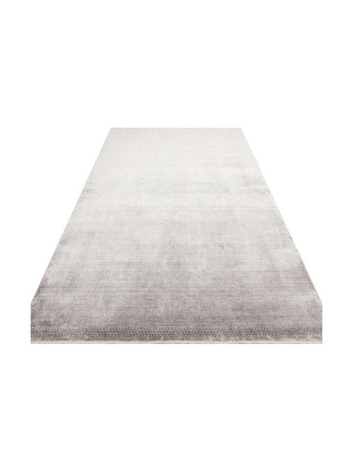 Çırağan %100 Naturbelassener Spezieller Glänzender Handgefertigter Uşak-Teppich aus Speziellen Webstühlen mit TENCEL™ 08GREY