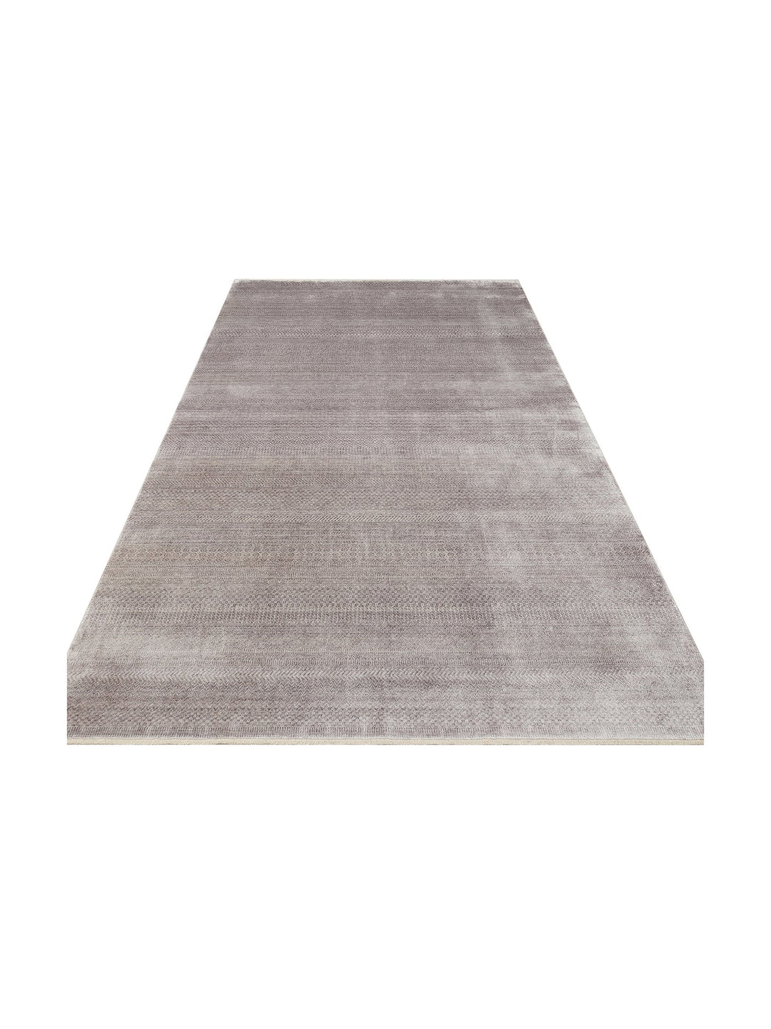 Çırağan %100 Naturbelassener Spezieller Glänzender Handgefertigter Uşak-Teppich aus Speziellen Webstühlen mit TENCEL™ 08GREY