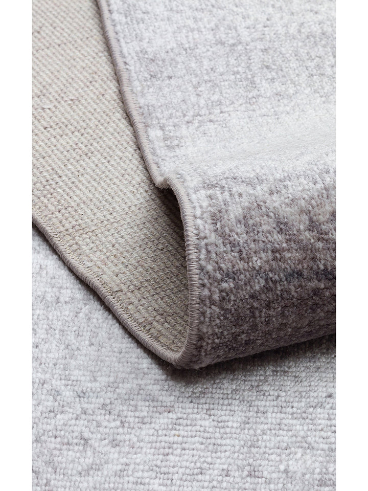 Çırağan %100 Naturbelassener Spezieller Glänzender Handgefertigter Uşak-Teppich aus Speziellen Webstühlen mit TENCEL™ 08GREY