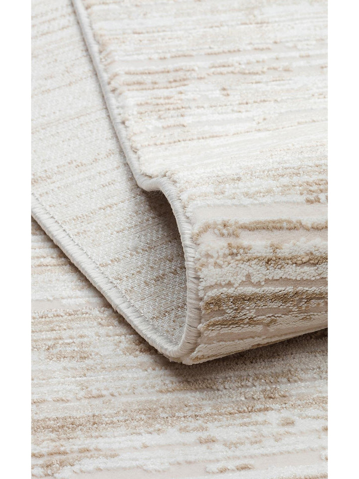 Cairo Serisi Extra Yumuşak Dokulu Sık Dokuma Modern Desenlere Sahip Şık Salon Halısı 03 BEIGE - Carpetdocia