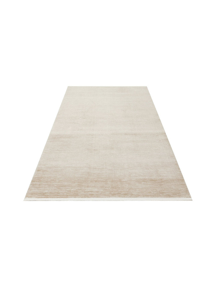 Fade Serisi Sade Desenli Oturma Odası Salon Koridor Antre Yatak Odası Modern Halı PLAIN BEIGE - Carpetdocia