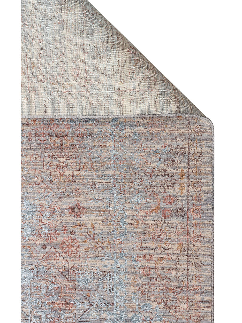 Göreme Serisi Yüksek Alçak Dokulu Yüksek Kaliteli Sık Dokuma Modern Salon Halısı 02 GREY - Carpetdocia