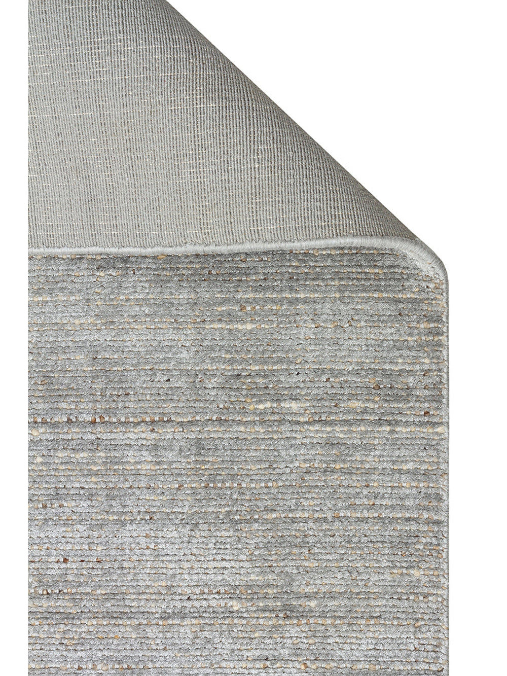 Kelly Serisi %100 Naturel Yün ve Viskon El Dokuma Salon Oturma Odası Yatak Odası Halı GREY - Carpetdocia