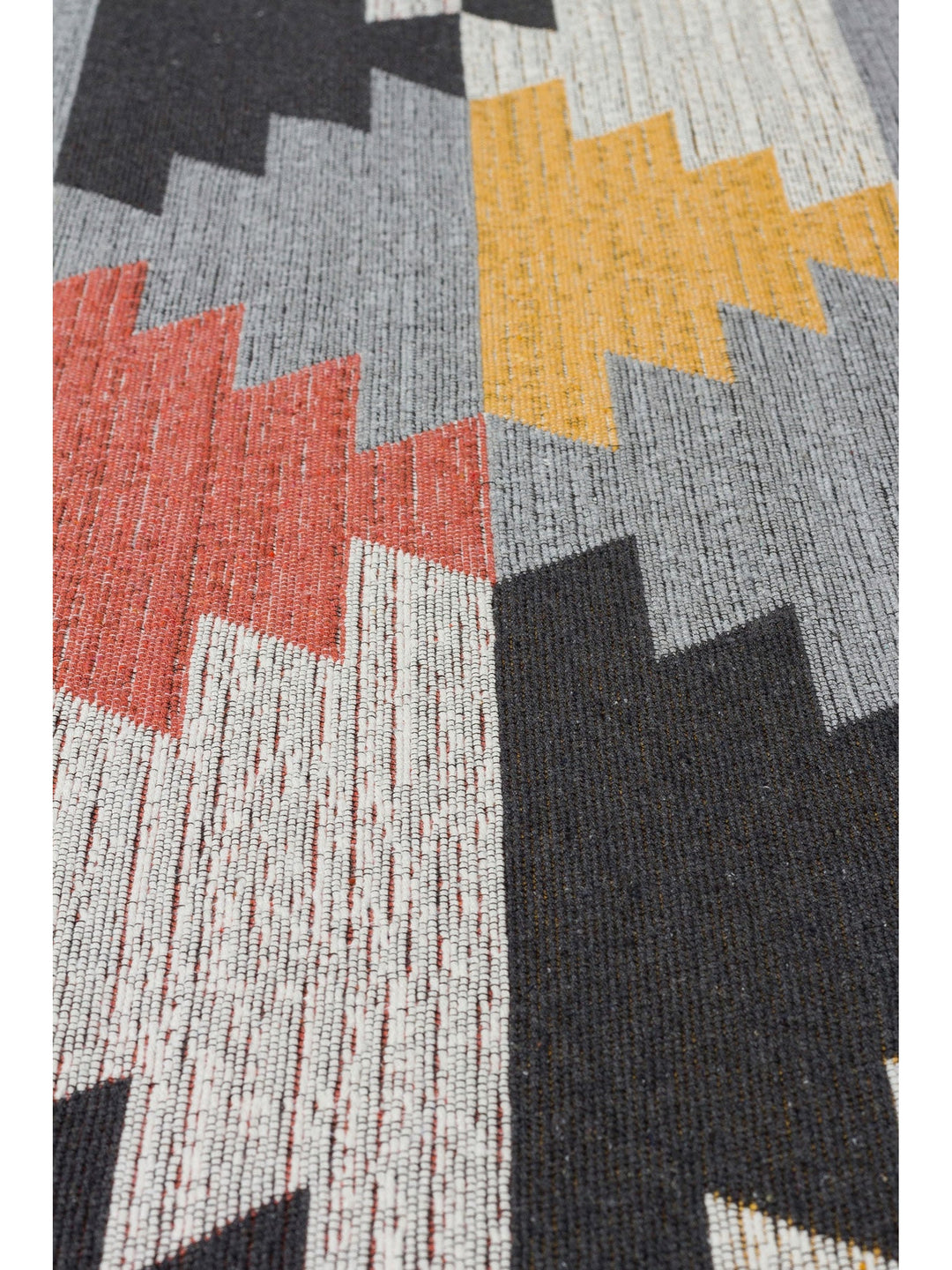 Maya %100 Naturel Pamuk Yıkanabilir Çift Taraflı Oturma Odası Mutfak Koridor Modern Kilim 20 MULTY - Carpetdocia