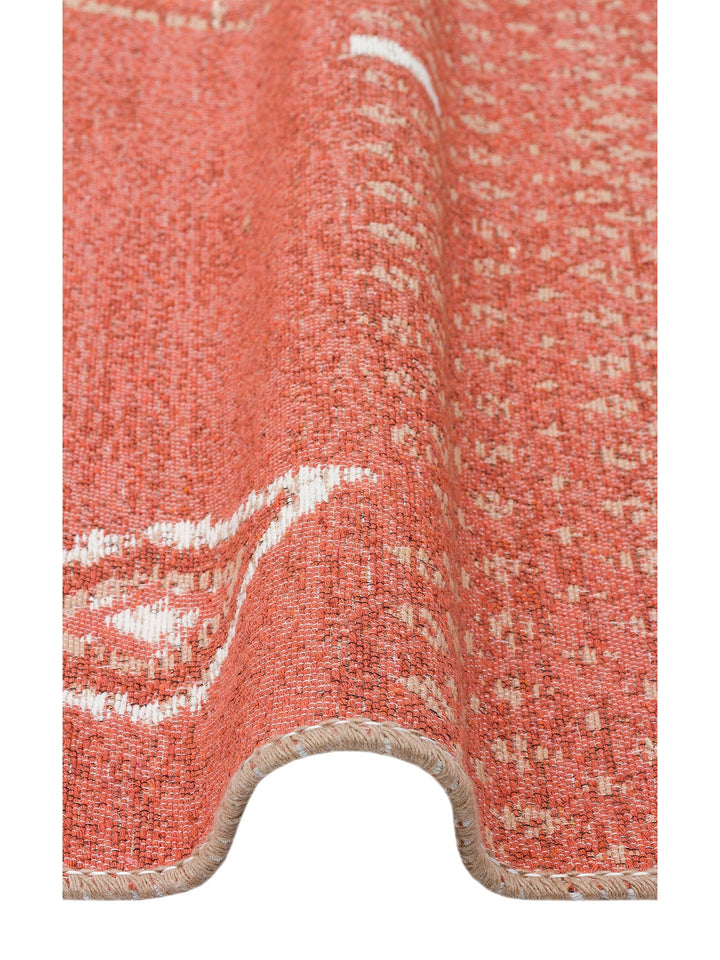 Maya %100 Naturel Pamuk Yıkanabilir Çift Taraflı Oturma Odası Mutfak Koridor Modern Kilim 37 TERRA - Carpetdocia