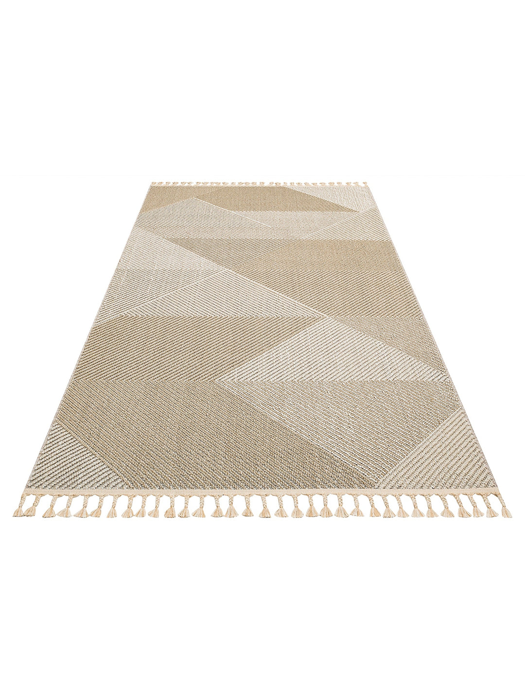 Ole Serisi Hasır Dokuma Oturma Odası Salon Koridor Antre Mutfak Modern İskandinav Halı 08 BEIGE - Carpetdocia