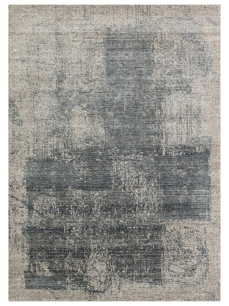 Palette Series 100% Natural Wool Viscose Cotton Hand Woven Scandinavian Living Room Carpet COALD
