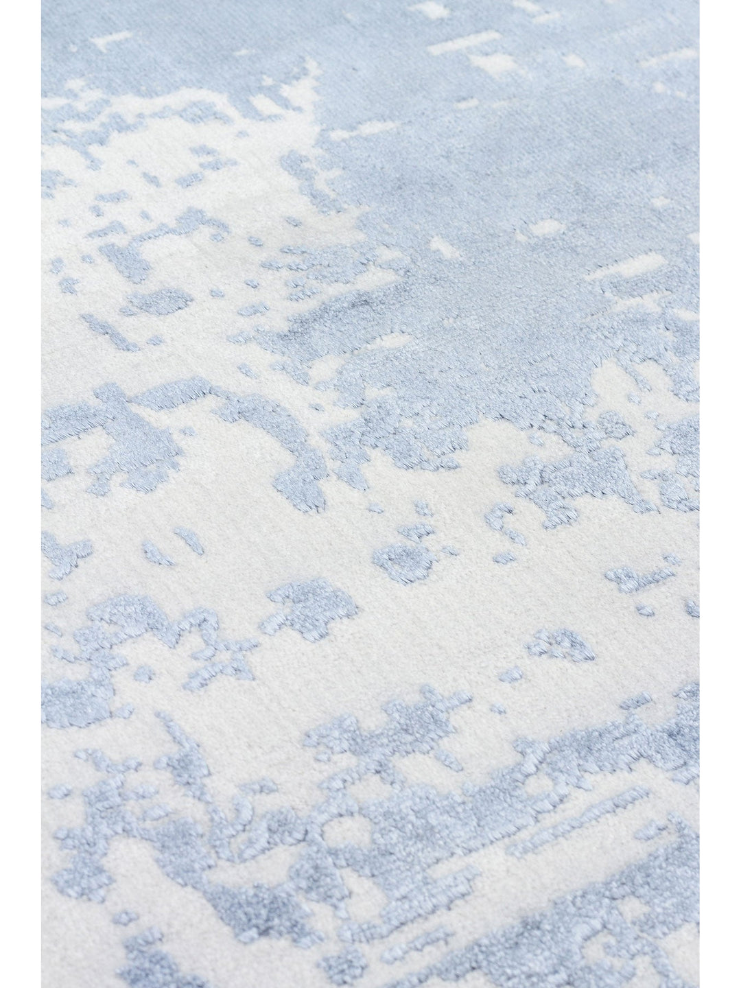 Paris Parlak İpeksi Görünümlü Salon Oturma Odası Koridor Antre Modern Halı 01 DENIM NW - Carpetdocia