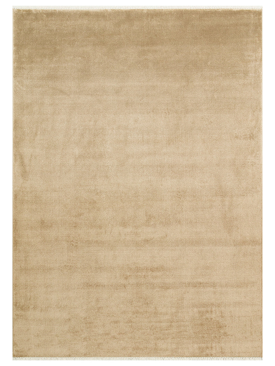 Queen Serisi %100 Naturel Viskon Parlak Modern El Emeğiyle Üretilen Salon Oturma Odası Halı BEIGE - Carpetdocia