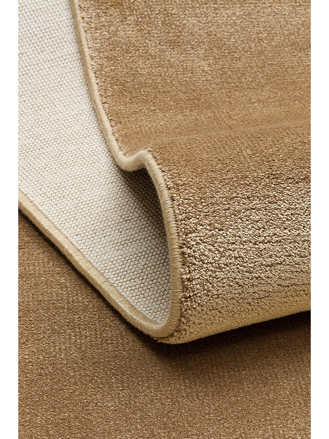 Queen Serisi %100 Naturel Viskon Parlak Modern El Emeğiyle Üretilen Salon Oturma Odası Halı BEIGE - Carpetdocia
