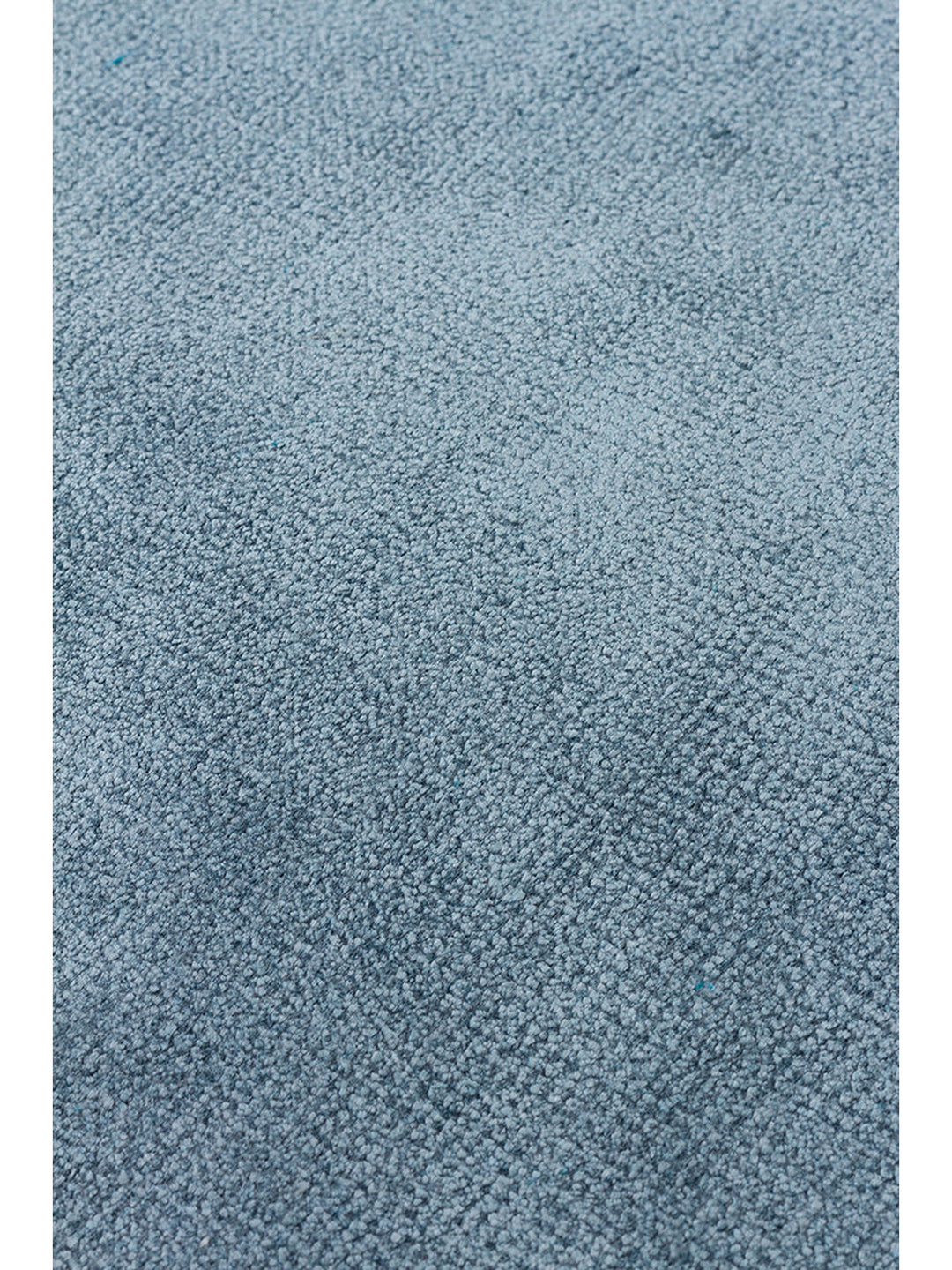 Queen Serisi %100 Naturel Viskon Parlak Modern El Emeğiyle Üretilen Salon Oturma Odası Halı NBLUE - Carpetdocia