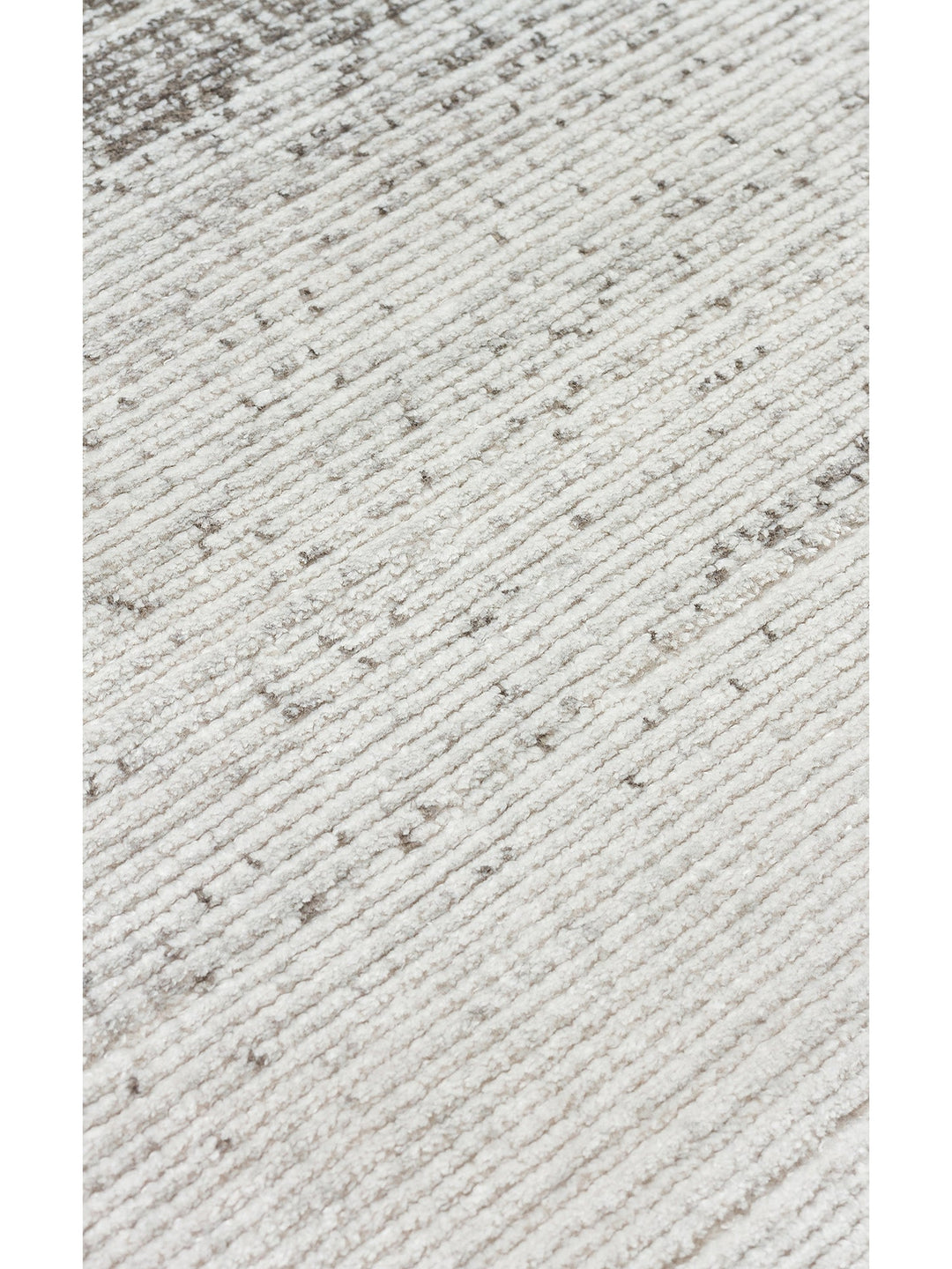 Sahra Serisi Viskon Karışımlı Parlak Şık Salon Halısı 01 CREAM GREY - Carpetdocia