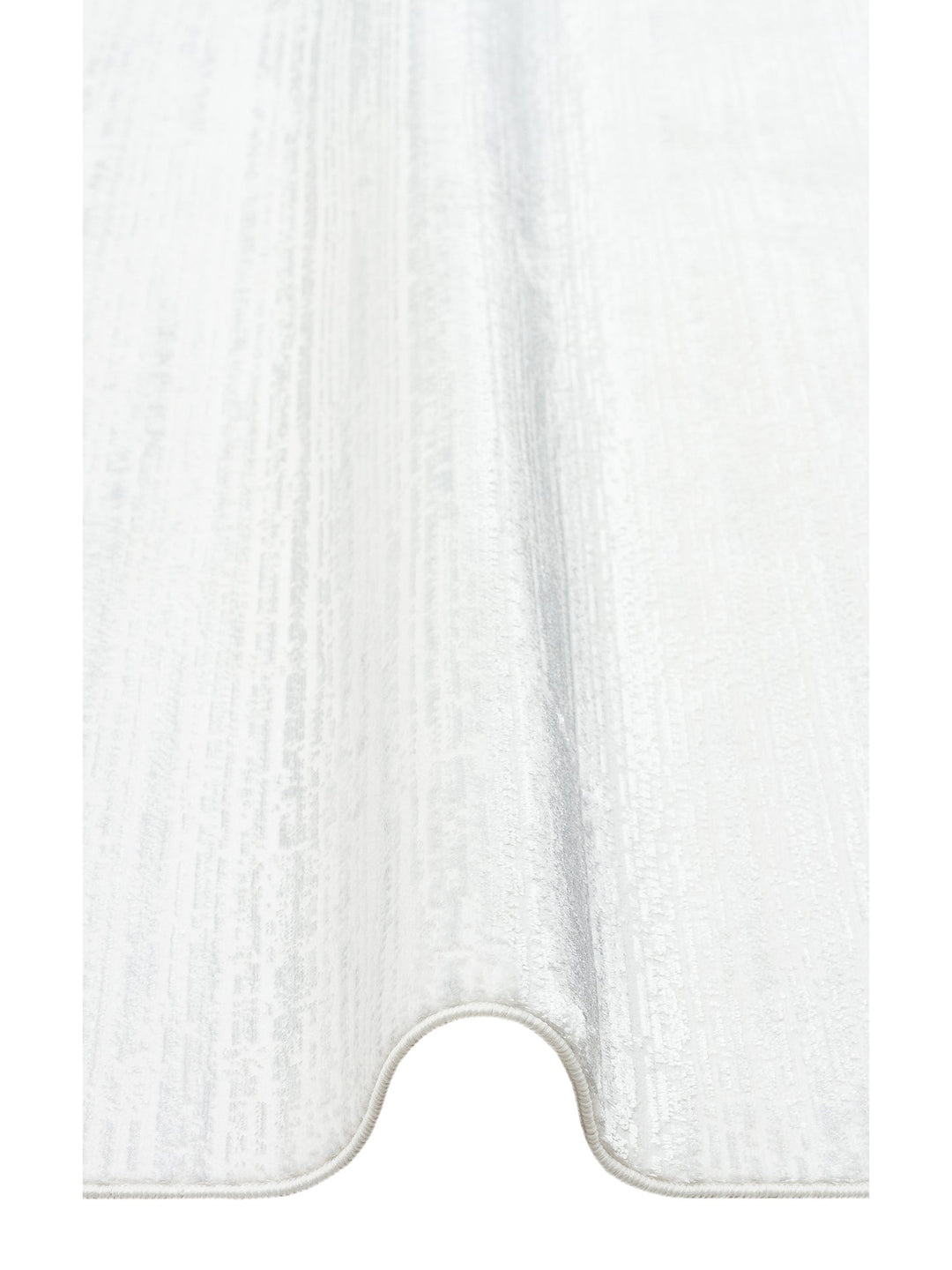 Smooth Yıkanabilir Kaymaz Parlak Oturma Odası Salon Koridor İnce Dokuma Modern Halı 101 CREAM XW - Carpetdocia