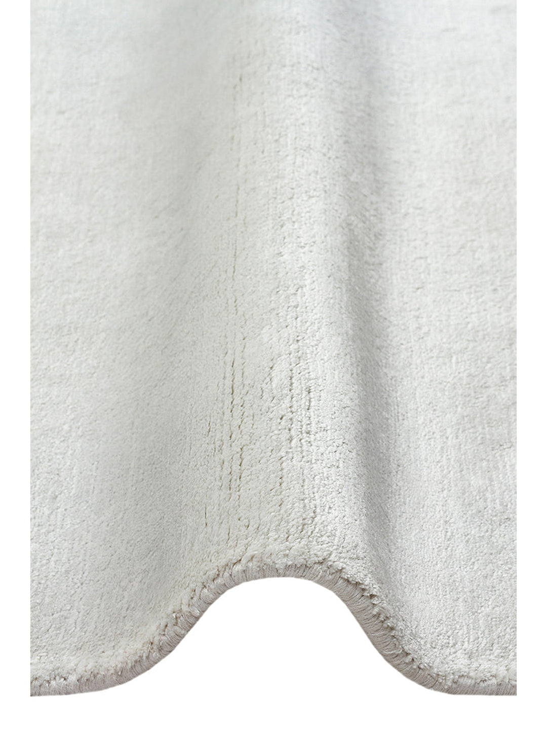 Victoria Serisi %100 Naturel Viskon El Dokuma Sade Modern Salon Oturma Odası Yatak Odası Halı SILVER - Carpetdocia