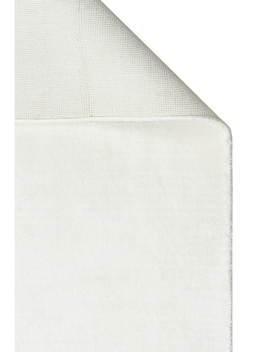 Victoria Serisi %100 Naturel Viskon El Dokuma Sade Modern Salon Oturma Odası Yatak Odası Halı WHITE - Carpetdocia