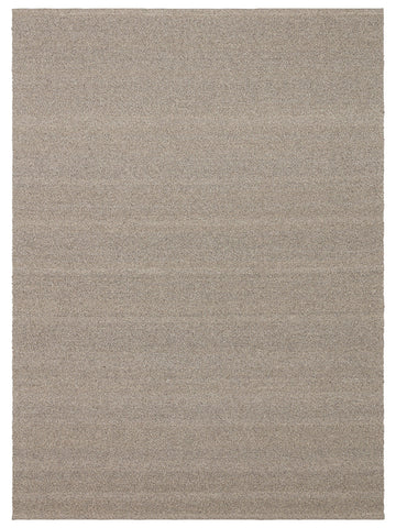 Agra Serie Wol Polyester en Katoen Mix Handgeweven Vloerkleed DARK STONE