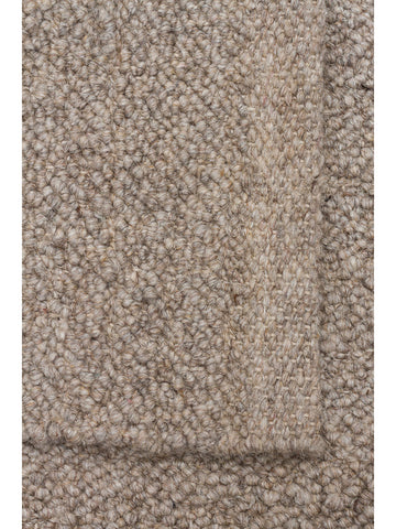 Agra Serie Wol Polyester en Katoen Mix Handgeweven Vloerkleed DARK STONE
