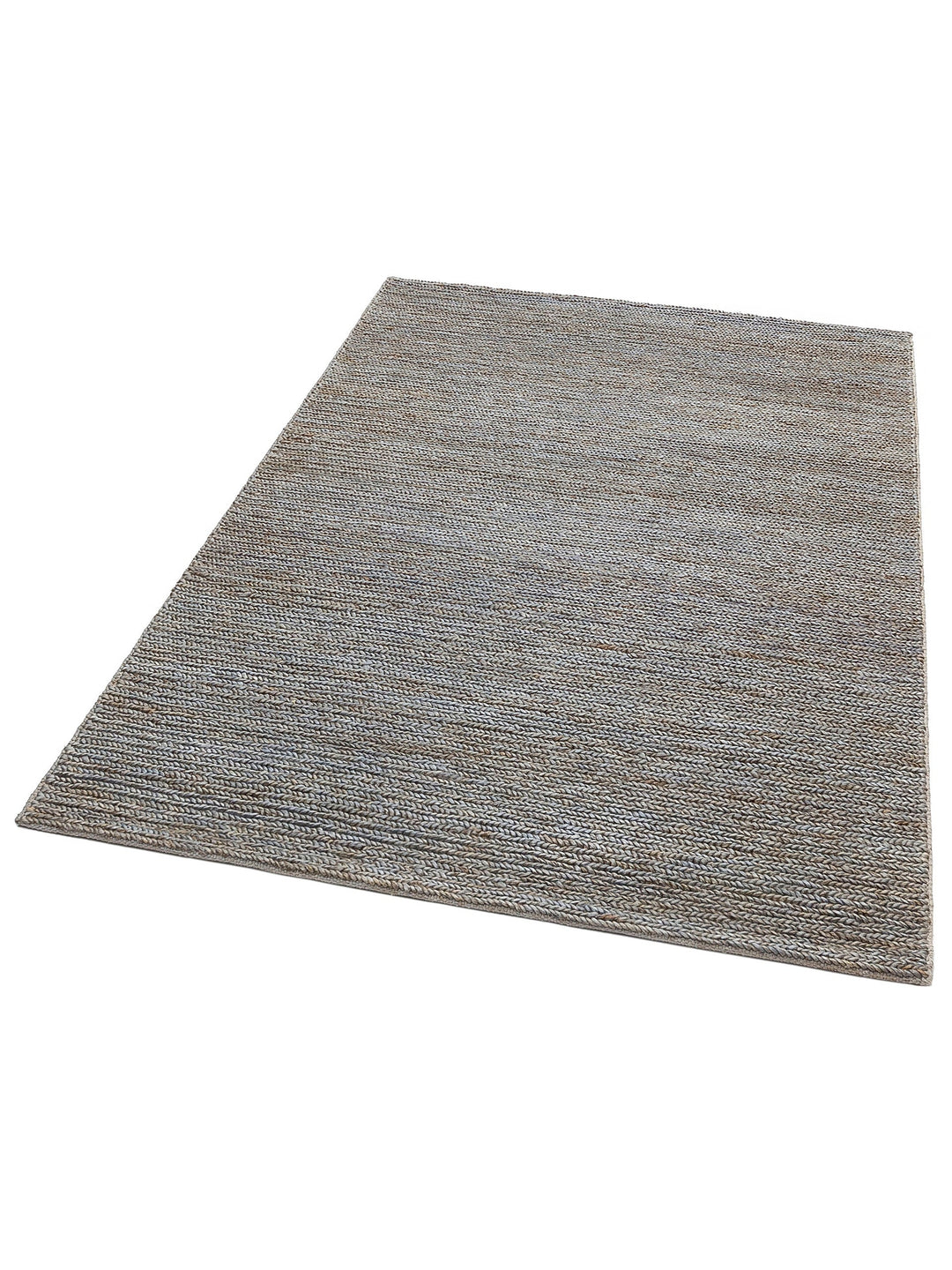 Baccarat Neo Jüt %100 Naturel Oturma Odası Koridor Mutfak Balkon El Dokuma Hasır Halı BCNSLATEBLUSB3 - Carpetdocia