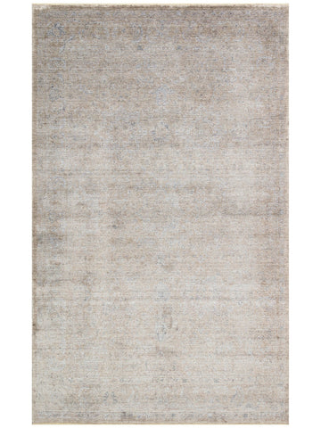 Çırağan %100 Naturel Özel Işıltılı El Emeği ile Özel Tezgahlarda Üretilen TENCEL™ Uşak Halısı 02 BEG - Carpetdocia