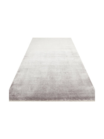 Çırağan %100 Naturel Özel Işıltılı El Emeği ile Özel Tezgahlarda Üretilen TENCEL™ Uşak Halısı 08GREY - Carpetdocia