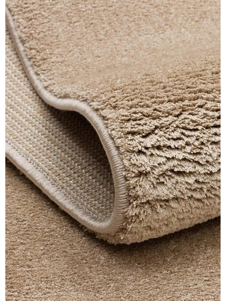 Tapis Shaggy Élégant à Toucher Doux Peace Art Hav Ne Donne Pas de Poussière 01 BEIGE