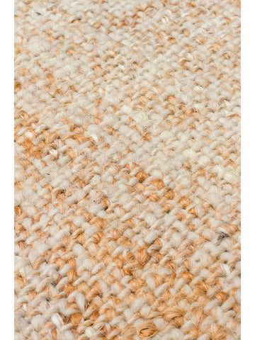 Hitit Serisi %100 Naturel Yün ve Jüt El Dokuma Geleneksel Salon Oturma Odası Yatak Odası Halı BEIGE - Carpetdocia