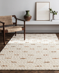 Woolstar 100% Natural Kazak Pattern Living Room Hallway Entrance Handwoven Knitted Carpet JD 06 NAT