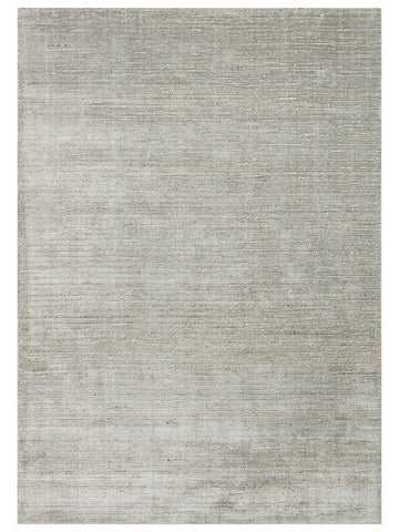 Kelly Serisi %100 Naturel Yün ve Viskon El Dokuma Salon Oturma Odası Yatak Odası Halı GREY - Carpetdocia