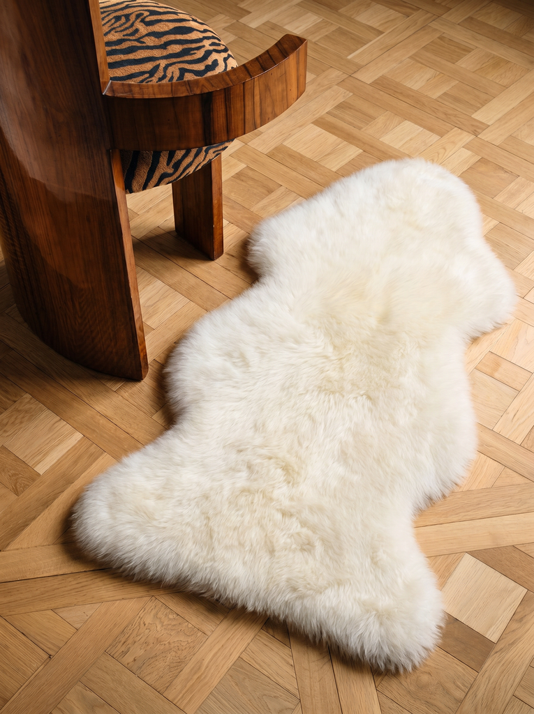 Pele de Cordeiro Natural POST SINGLE IVORY