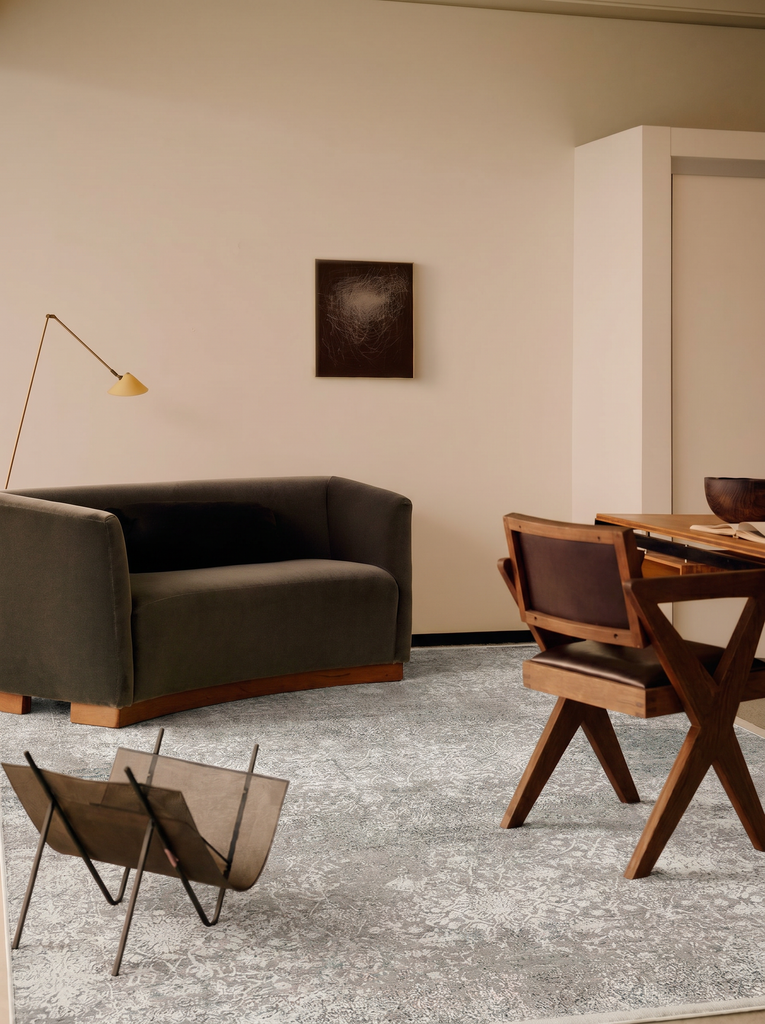 Tapis moderne tissé serré de haute qualité, spécial et brillant pour salon, séjour, couloir 10 CREMGREYXW