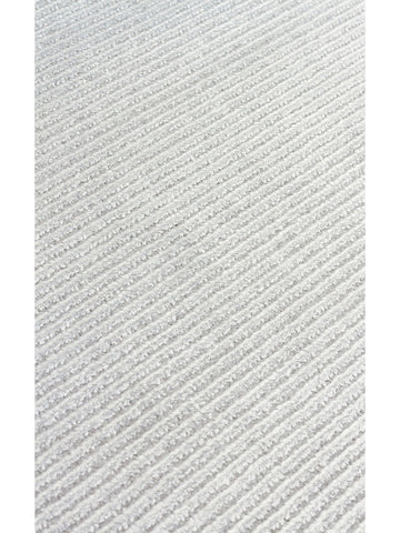 Montenegro Viskon Karışımlı Sade Desenli Sık Dokuma Oturma Odası Salon Koridor Modern Halı 02 GREY - Carpetdocia