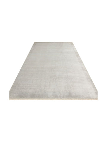 Montenegro Viskon Karışımlı Sade Desenli Sık Dokuma Oturma Odası Salon Koridor Modern Halı 02 GREY - Carpetdocia