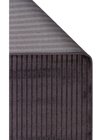 Monza Geometrik Desenli Yüksek Kalite Sık Dokuma Parlak Modern Salon Halısı 04 VIZON ANTRASIT - Carpetdocia