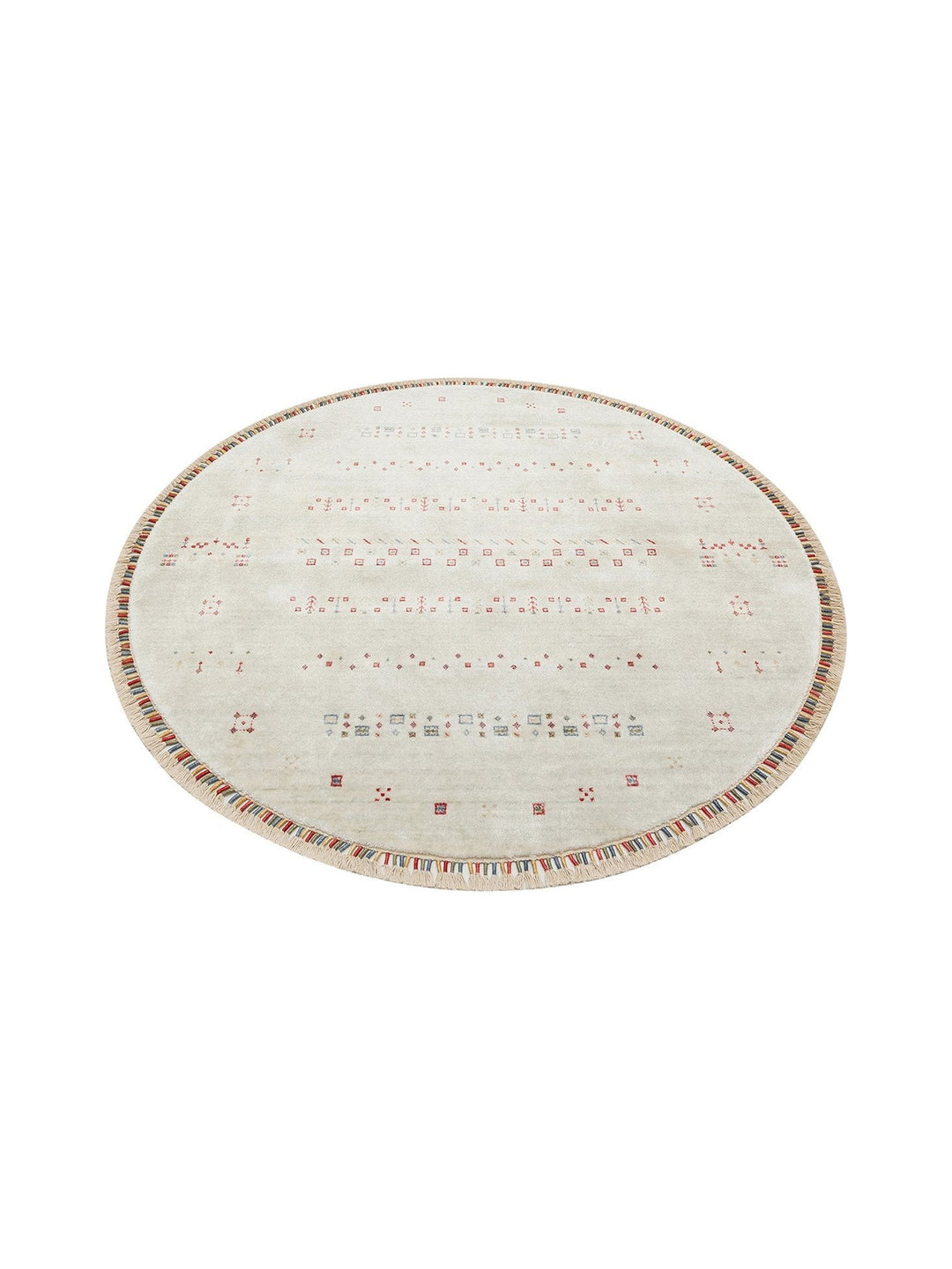 Oushak Carnaval 100% Natural Easy to Clean Handmade TENCEL™ Modern Uşak Carpet 06 BEIGE Q