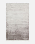Oushak Plain 100% Natural Solid Color Viscose Oushak Rug Handcrafted on Special Looms PLAIN GR