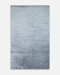 Oushak Plain 100% Natural Solid Color Viscose Oushak Rug Handcrafted on Special Looms PLNMRN